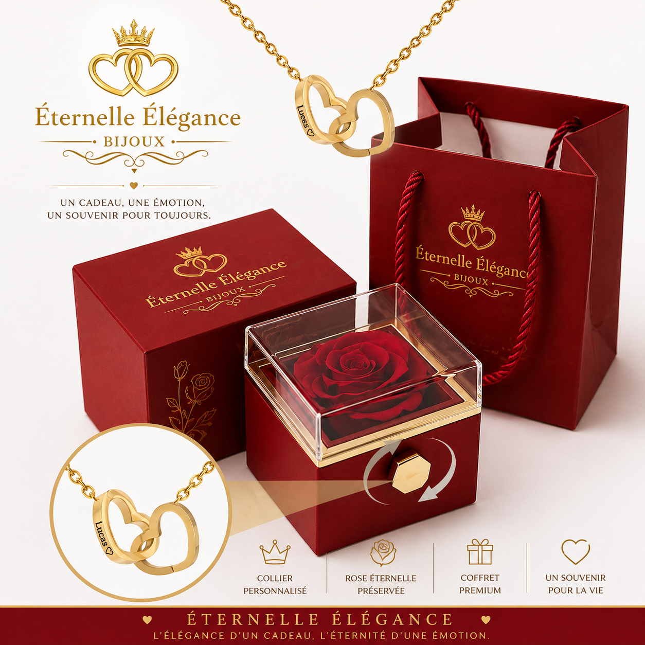 Éternelle Élégance — Offrez bien plus qu’un bijou, offrez une émotion qui dure toujours